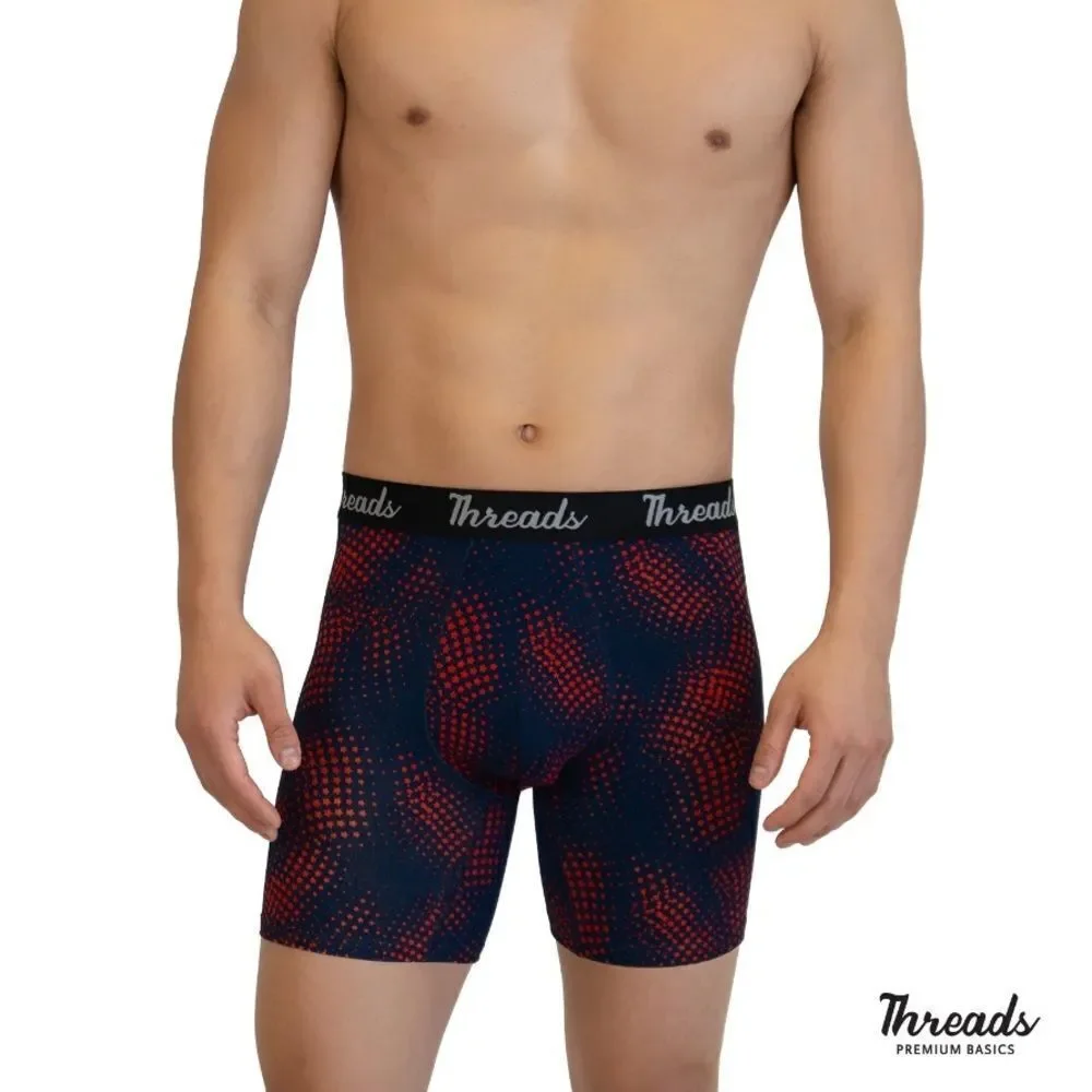 Underwear Ultra-Soft Premium Boxer Briefs Moisture Wicking Anti-Odor 2, 3-Pks 2X